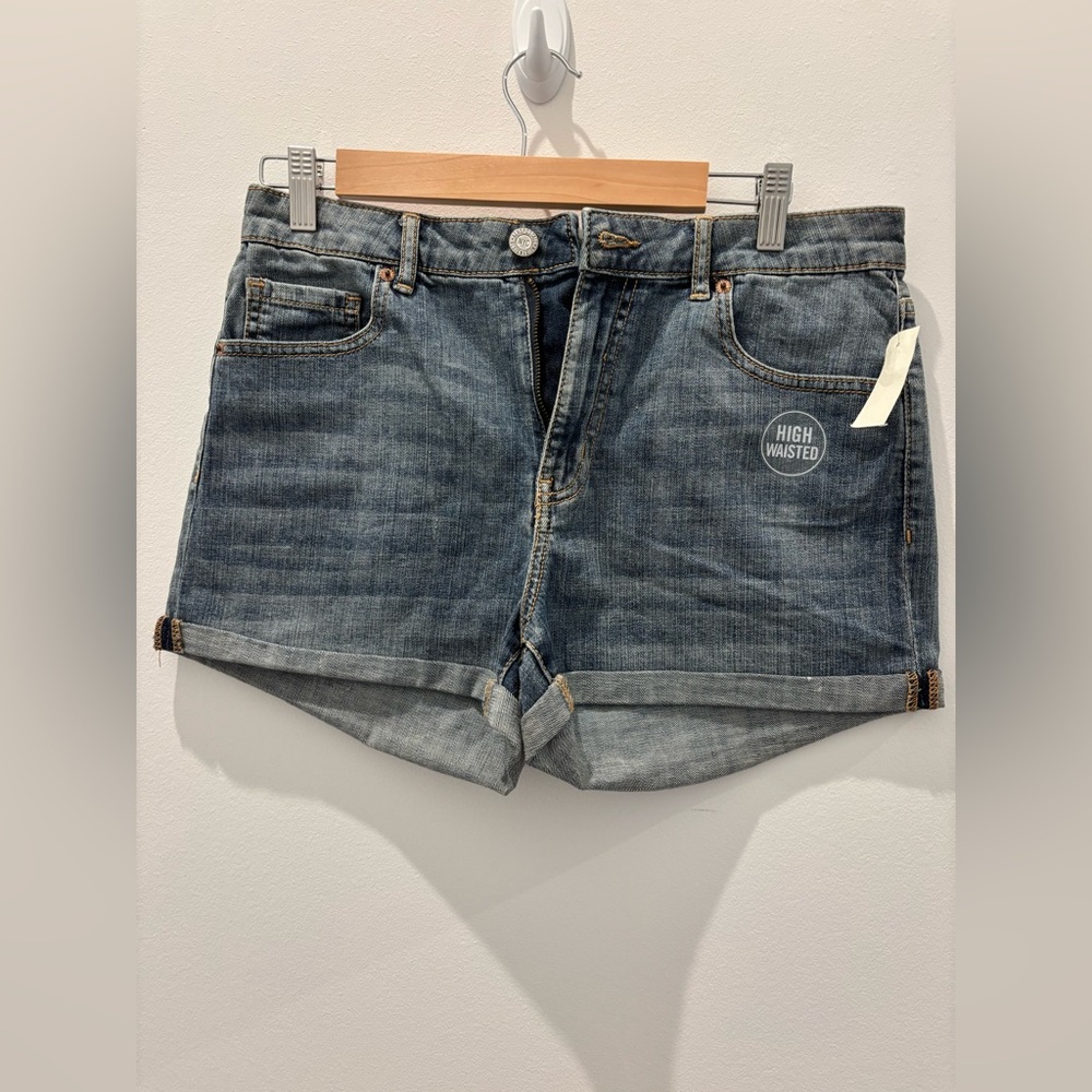 Aeropostale High Waist Denim Shorts